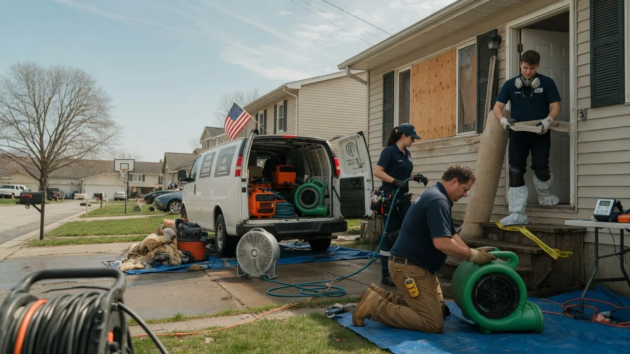 Water Damage Restoration in Oceana, WV near me